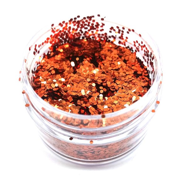 Chunky Glitter Orange Chunky Glitter Orange (Orange)